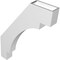 Ekena Millwork 3 1/2-in. W x 22-in. D x 30-in. H Merced Architectural Grade PVC Knee Brace BRCP035X22X30MRC - alternate 5